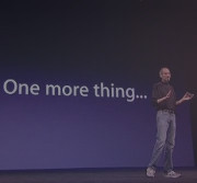 Steve Jobs giving a talk